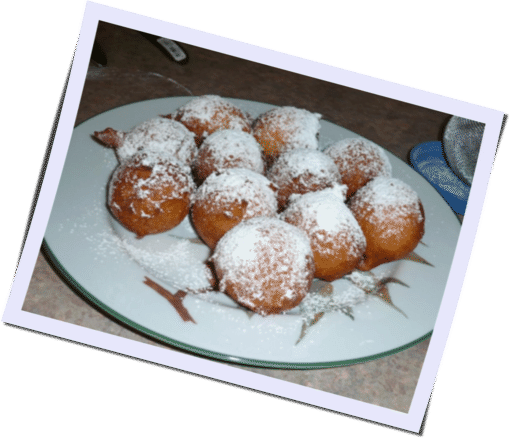 Home made doughnuts